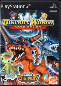 Digimon World Data Squad Playstation 2 US box art